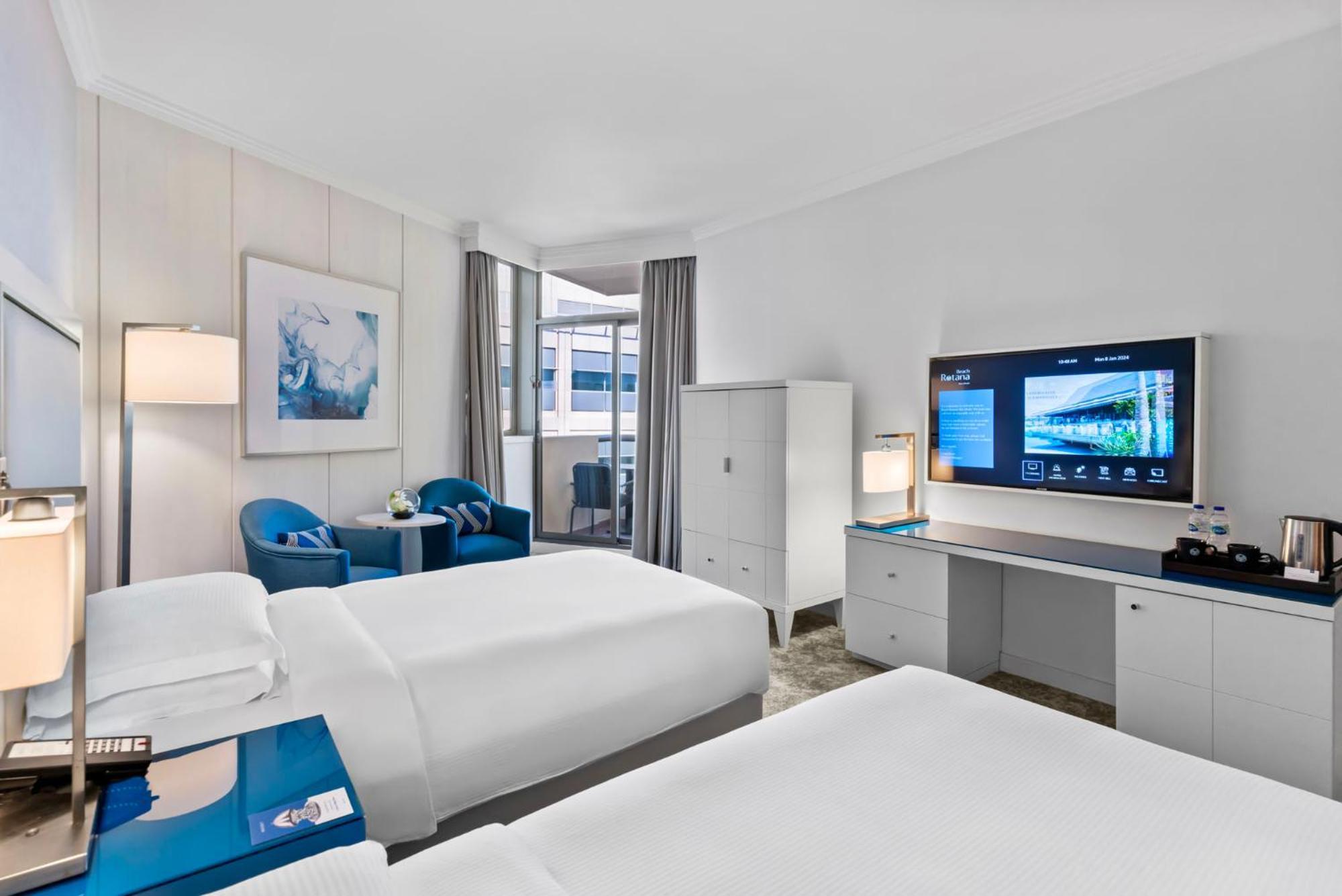 Beach Rotana - Abu Dhabi Esterno foto A guest room at the Hilton San Francisco